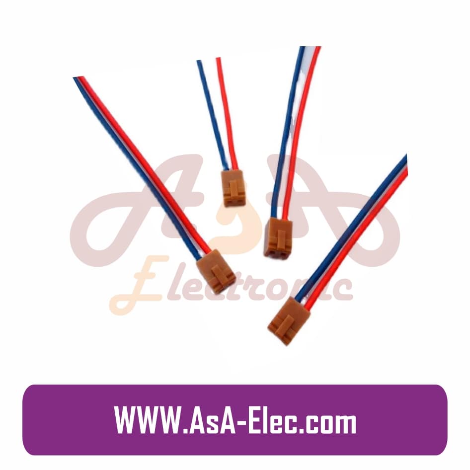 کانکتور آیفونی قهوه ایی ماده سیمدار JAE 2.5mm